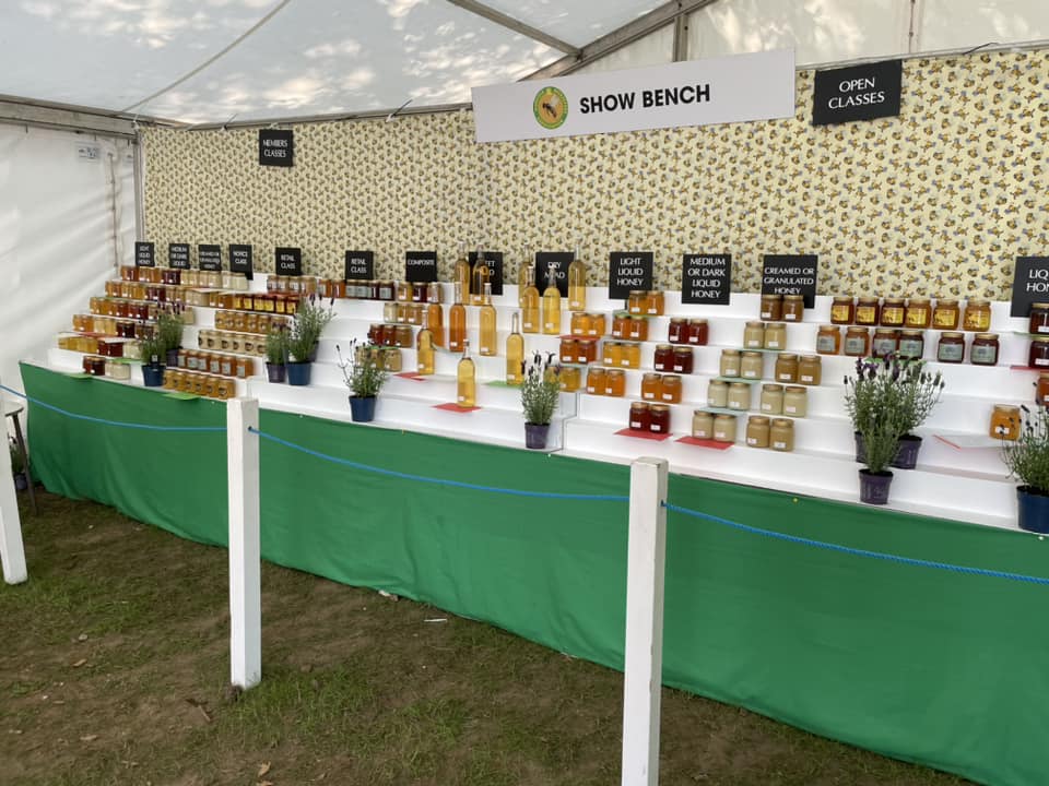 Honey show stand