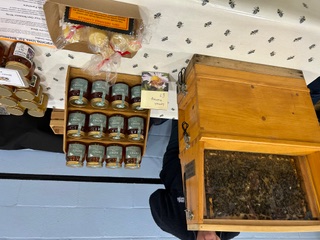 A crowd of people at a fete