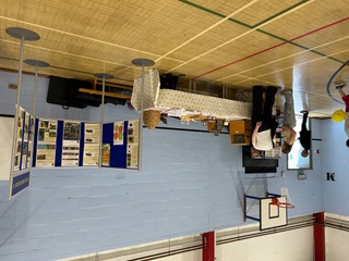 NBKA stall in sports hall